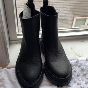 Lucky Brand waterproof leather boots
